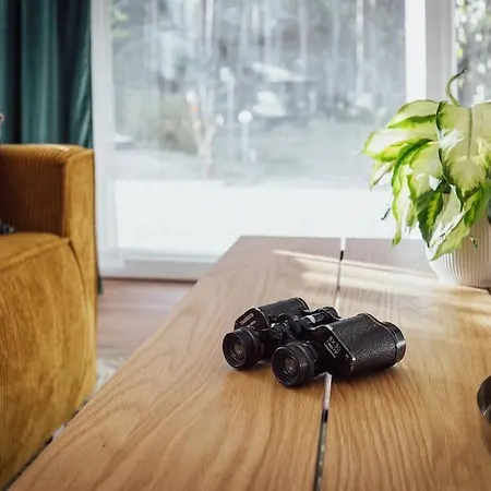 Modernes Waldhaus Im Spreewald 吕本