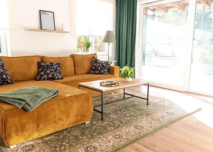 Modernes Waldhaus Im Spreewald 뤼벤